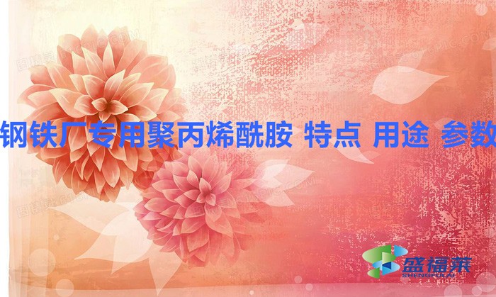 鋼鐵廠專用聚丙烯酰胺 特點 用途