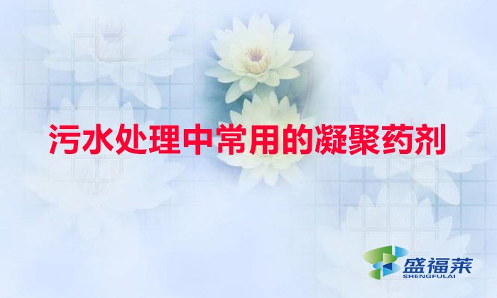 污水處理中常用的凝聚藥劑(常用的四種混凝劑有哪些)