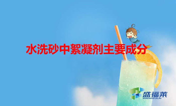 水洗砂中絮凝劑主要成分(洗沙污水用什么藥劑)