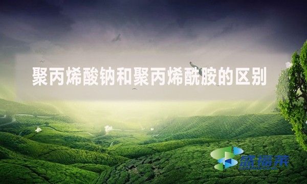 聚丙烯酸鈉和聚丙烯酰胺的區(qū)別？