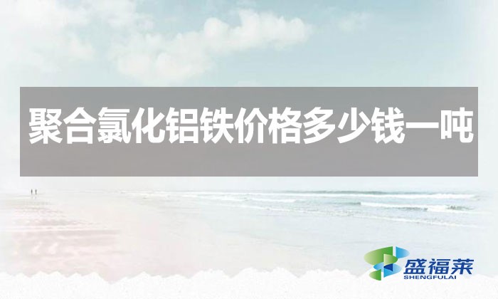 聚合氯化鋁鐵價(jià)格多少錢一噸?